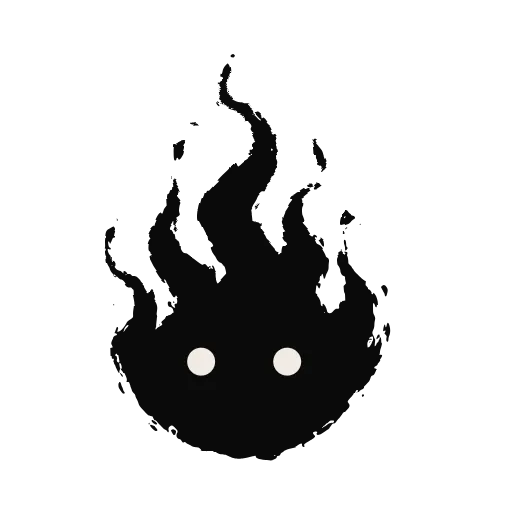Marciano negro normal, sticker animado