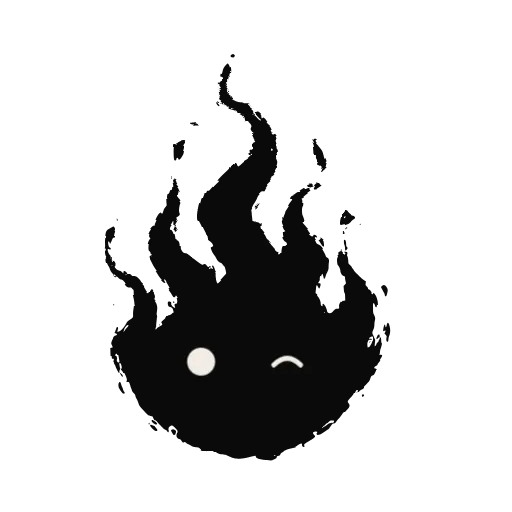 Marciano negro guiño, sticker animado